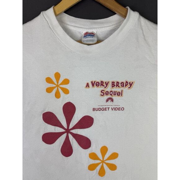 Vintage 90s Brady Bunch Very Brady Sequel TV Movie Shirt Promo Rare Funny - Picture 3 of 16